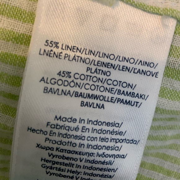 Linen blend collared tunic - Picture 2 of 3